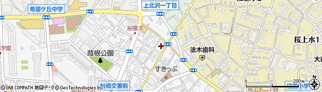 東京都世田谷区船橋6丁目11周辺の地図