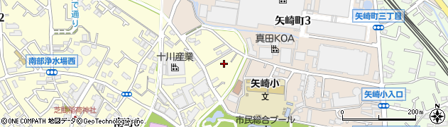 東京都府中市南町6丁目4周辺の地図