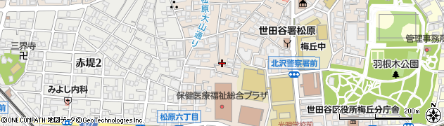 東京都世田谷区松原6丁目30-7周辺の地図