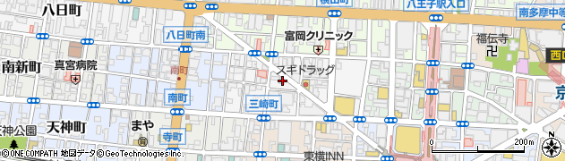大黒屋質八王子店周辺の地図