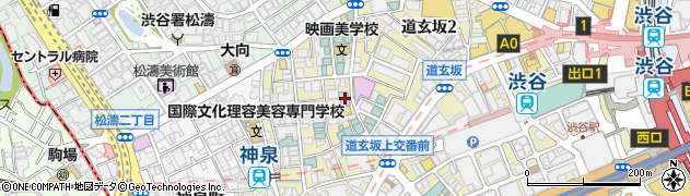 東京都渋谷区円山町2-3周辺の地図