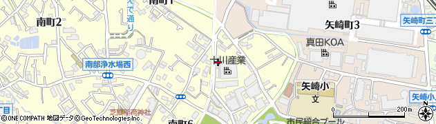 東京都府中市南町6丁目19周辺の地図