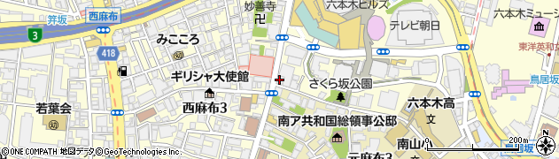 寿司屋のいけ勘周辺の地図