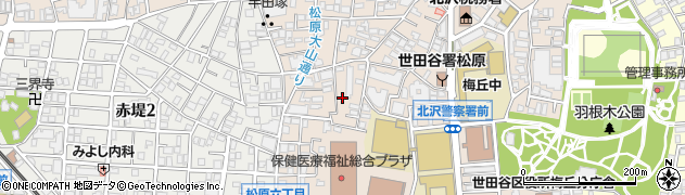 東京都世田谷区松原6丁目30-8周辺の地図