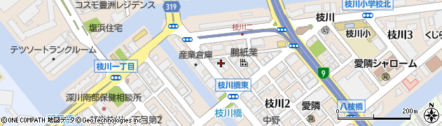 株式会社八洋　江東営業所周辺の地図