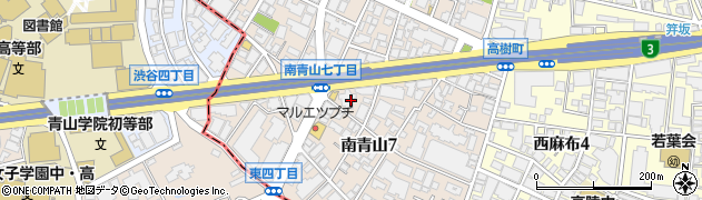 東京都港区南青山7丁目3周辺の地図