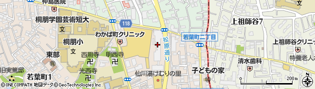 ジョナサン 仙川店周辺の地図