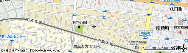 東京都八王子市小門町周辺の地図
