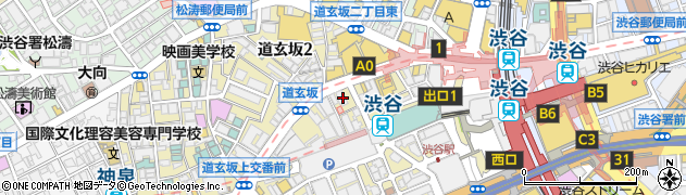 東京都渋谷区道玄坂2丁目9周辺の地図