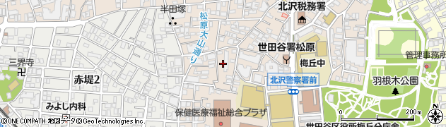 東京都世田谷区松原6丁目30-10周辺の地図