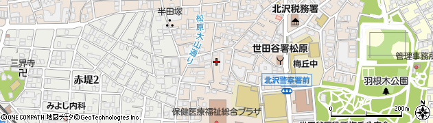 東京都世田谷区松原6丁目30-11周辺の地図