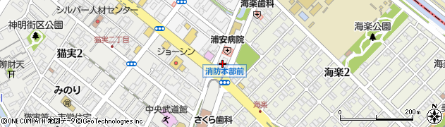 千葉県浦安市北栄4丁目1-19周辺の地図