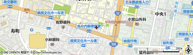株式会社ツヴァイ　甲府営業所周辺の地図