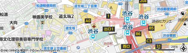 ＴＯＨＯシネマズ渋谷周辺の地図