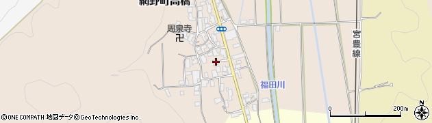 京都府京丹後市網野町高橋652周辺の地図