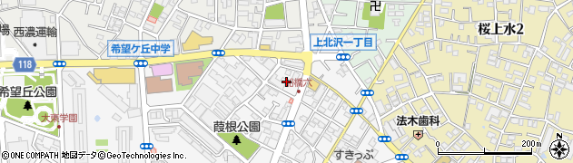 東京都世田谷区船橋6丁目15周辺の地図