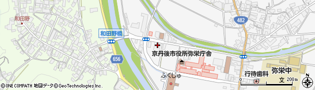 株式会社にしがき　弥栄店周辺の地図