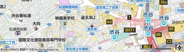 東京都渋谷区道玄坂2丁目28-9周辺の地図