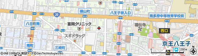 東京都八王子市横山町5-5周辺の地図