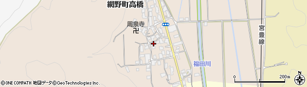 京都府京丹後市網野町高橋662周辺の地図