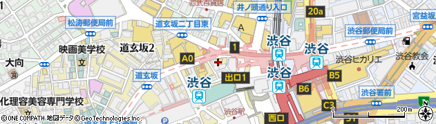 東京都渋谷区道玄坂2丁目5周辺の地図