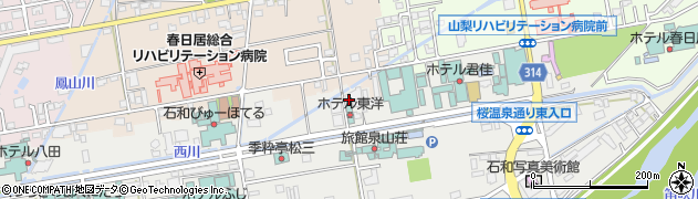 桜の館ホテル周辺の地図