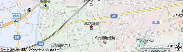 マルスワイン本坊酒造株式会社　関東支店周辺の地図