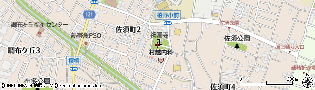 祇園寺周辺の地図