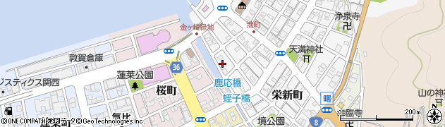 福井県敦賀市港町15周辺の地図