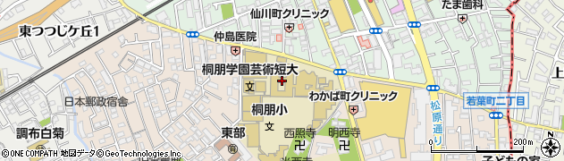 桐朋幼稚園周辺の地図