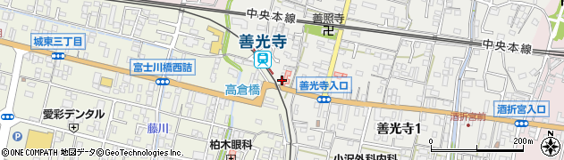 久保寺歯科医院周辺の地図