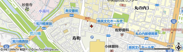 セブンイレブン甲府寿町店周辺の地図