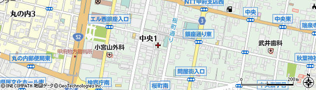 たぬき日本料理店周辺の地図