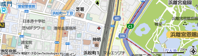東日本銀行赤坂支店周辺の地図