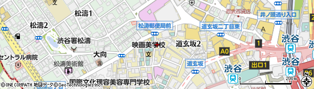 東京都渋谷区道玄坂2丁目22周辺の地図