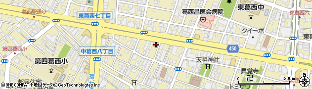ファミリーマート東葛西７丁目店周辺の地図