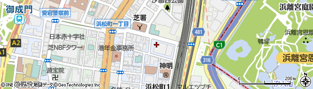 東日本銀行三田支店 ＡＴＭ周辺の地図
