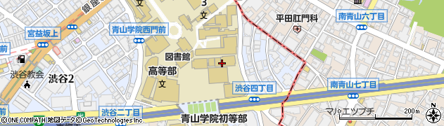 青山学院中等部周辺の地図
