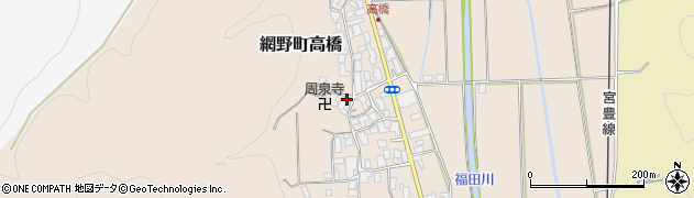京都府京丹後市網野町高橋820周辺の地図