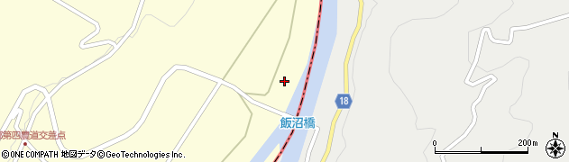 飯沼橋周辺の地図