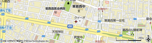 東京都江戸川区東葛西6丁目42-8周辺の地図