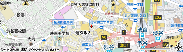 株式会社スペーストラスト　渋谷支店スペースネット周辺の地図