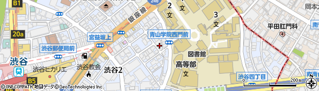 ドミノ・ピザ青山店周辺の地図