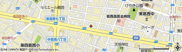 東京都江戸川区東葛西6丁目11周辺の地図