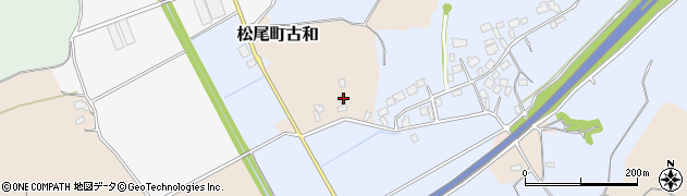 千葉県山武市松尾町古和923周辺の地図
