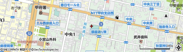 甲府中央都市開発株式会社周辺の地図