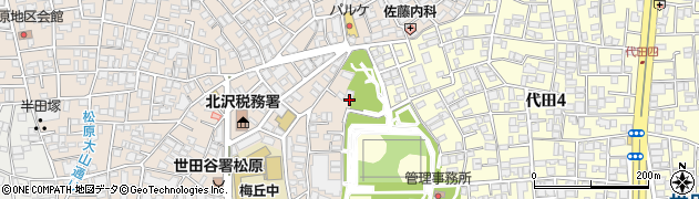 東京都世田谷区松原6丁目9周辺の地図