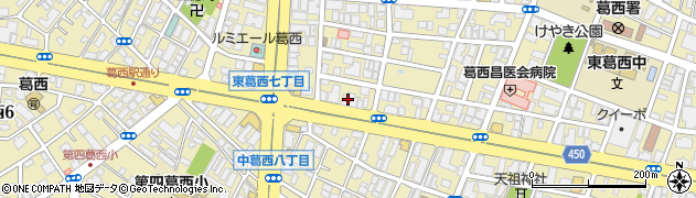東京都江戸川区東葛西6丁目10周辺の地図