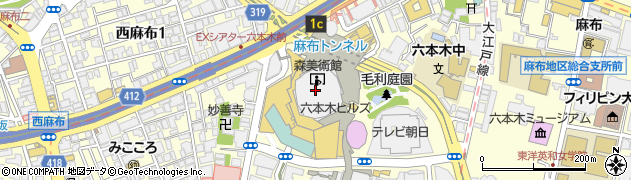 東京シティビュー　スーベニアショップ周辺の地図