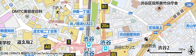 三菱地所ハウスネット株式会社渋谷営業所周辺の地図